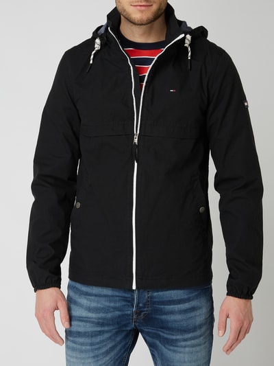 Tommy Jeans Jacke mit abnehmbarer Kapuze (black) online kaufen