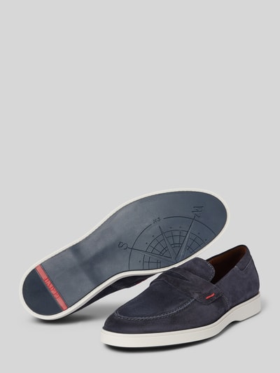 Lloyd Loafers met siernaden, model 'HOUSTON' Marineblauw - 4