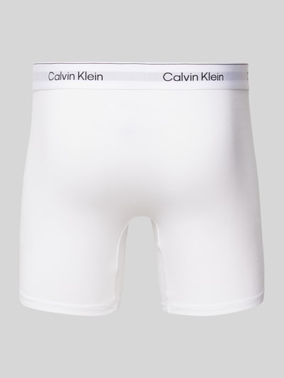 Calvin Klein Underwear Regular Fit Trunks aus Baumwoll-Mix im 3er-Pack Black 3