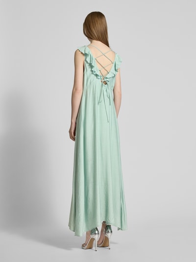 moves Maxikleid mit Volants Modell 'Leanna' Schilf 5