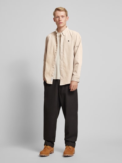 Carhartt Work In Progress Regular fit vrijetijdsoverhemd met button-downkraag, model 'MADISON' Beige - 1