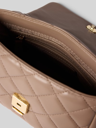 VALENTINO BAGS Umhängetasche mit Steppnähten Modell 'OCARINA' Taupe 4