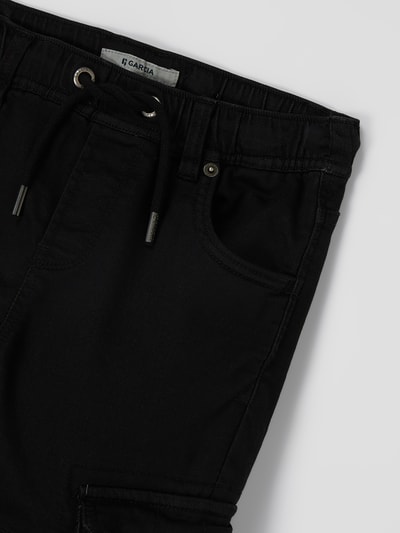 Garcia Cargohose mit elastischem Bund  Schwarz 2