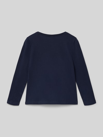 s.Oliver RED LABEL Regular fit shirt met lange mouwen van puur katoen Marineblauw - 3