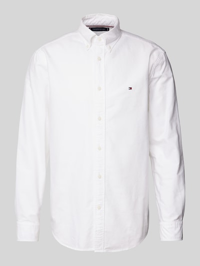 Tommy Hilfiger Regular Fit Freizeithemd mit Button-Down-Kragen Weiss 2