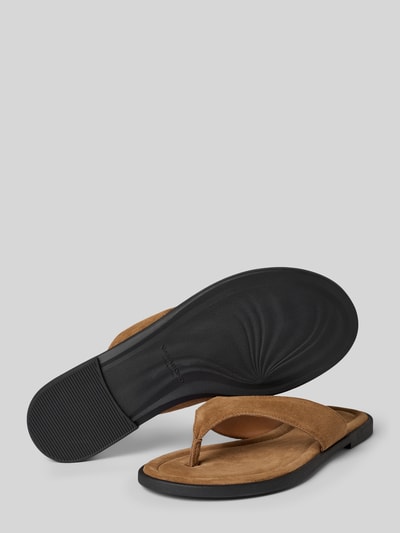 Vagabond Zehentrenner aus echtem Veloursleder Modell 'ZAIDA' Beige 4