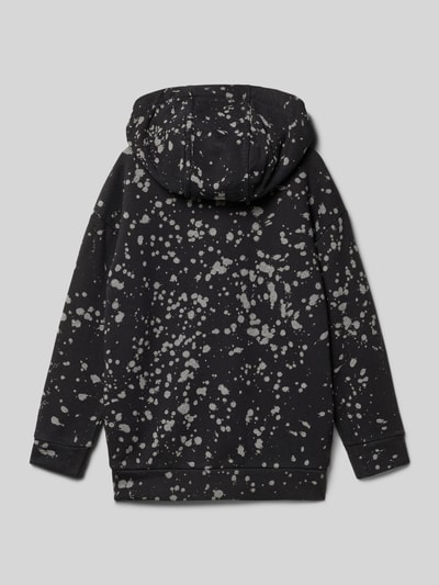 s.Oliver RED LABEL Oversized hoodie van katoenmix Zwart - 3