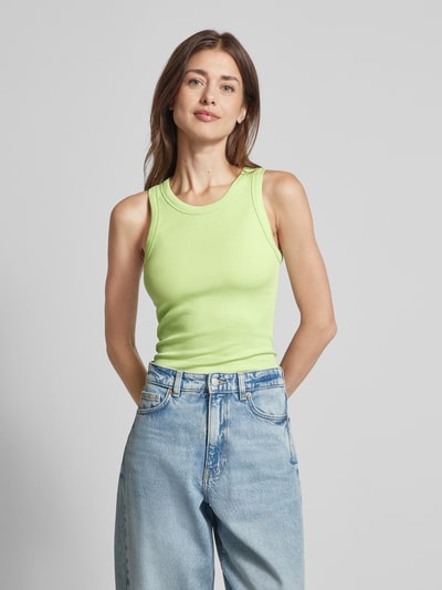 Christian Berg Woman Tanktop in Ripp-Optik Apfel 4