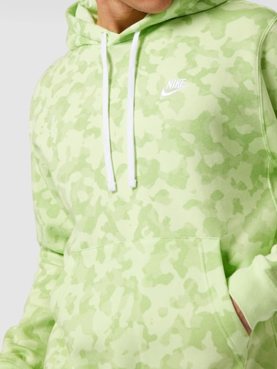 Nike Standard fit hoodie van katoen Lichtgroen - 3