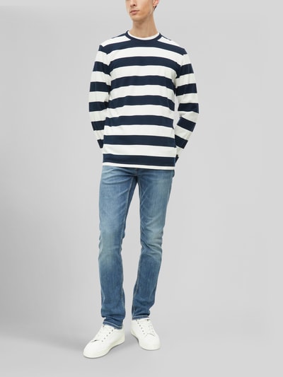 s.Oliver RED LABEL Longsleeve mit abgerundetem Saum Weiss 1