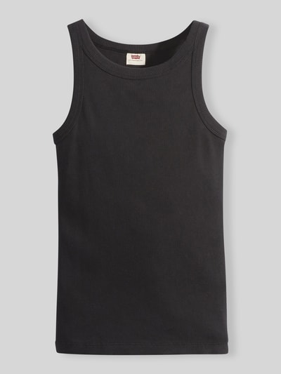 Levi's® Slim Fit Tops aus reiner Baumwolle Black 2