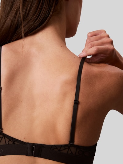 Calvin Klein Underwear biustonosz z regulowanymi ramiączkami Czarny 5