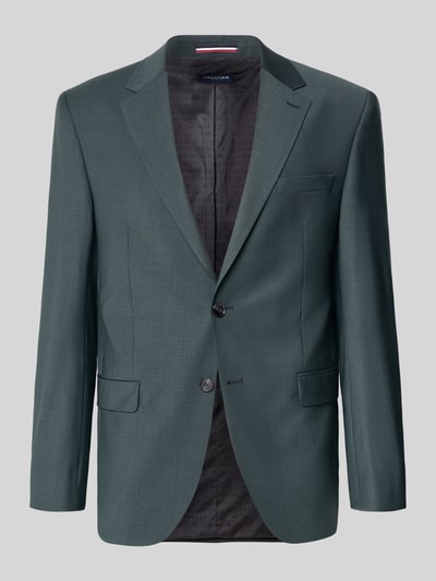 HECHTER PARIS Sakko mit Reverskragen und Brustleistentasche Gruen 2