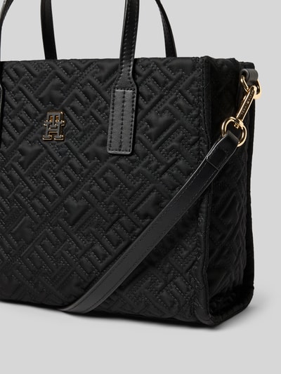 Tommy Hilfiger Henkeltasche mit abnehmbarem Schulterriemen Black 3