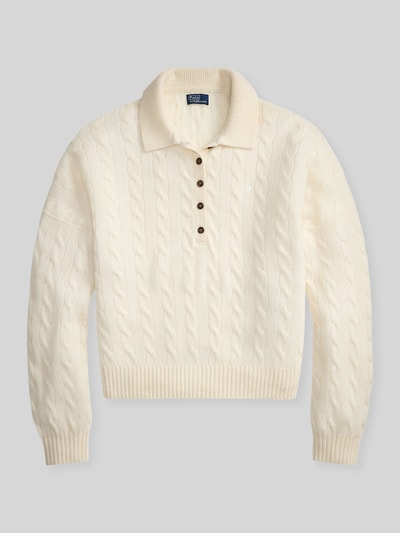 Polo Ralph Lauren Loose fit pullover van wol-mix met kasjmier-aandeel Offwhite - 2