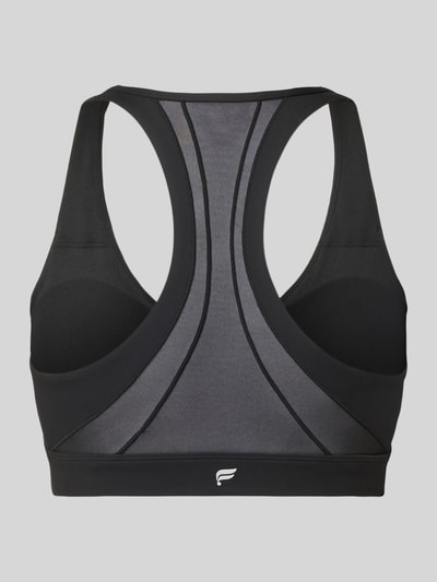 Fabletics Sport BH mit semitransparenten Partien Modell 'Pureluxe' Black 3