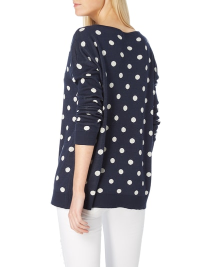 Vero Moda Pullover mit Allover-Muster Marine 5