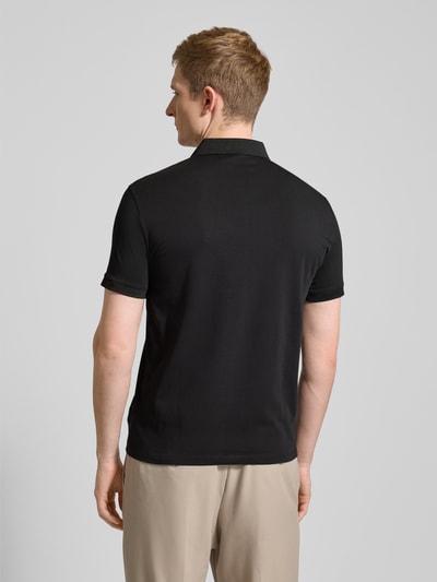 ARMANI EXCHANGE Poloshirt mit Label-Print Black 5