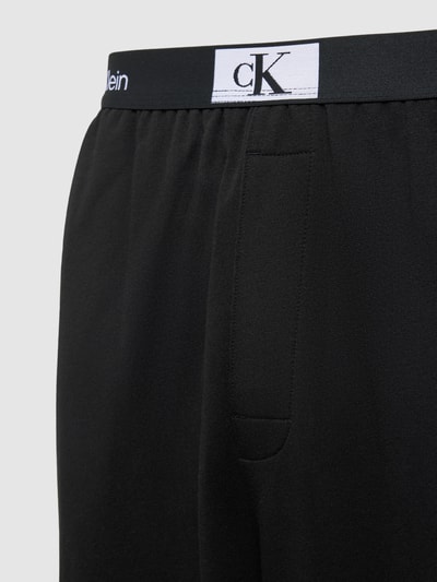 Calvin Klein Underwear Pyjama-Hose mit elastischem Label-Bund Black 2