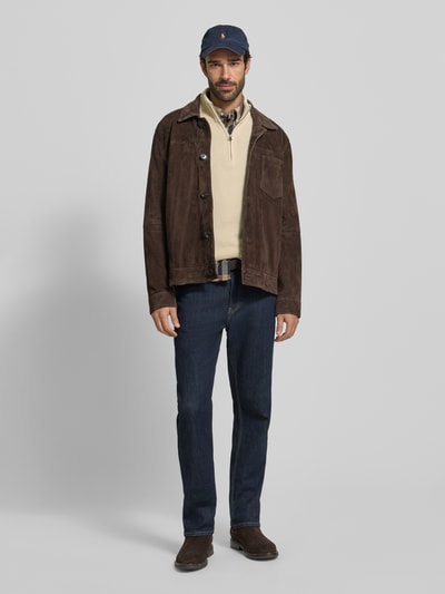 Polo Ralph Lauren Schipperstrui met labelstitching Offwhite - 1