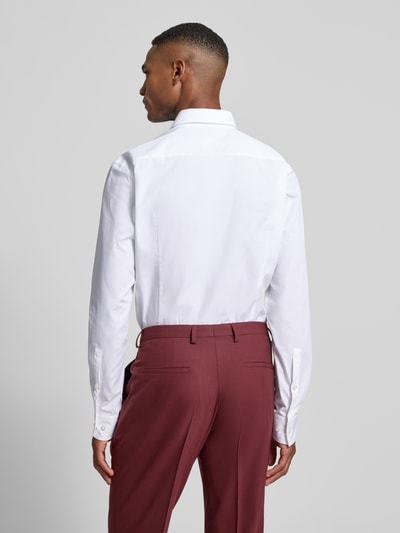 HUGO Koszula biznesowa o kroju slim fit z czystej bawełny model ‘KEIDI’ Biały 5