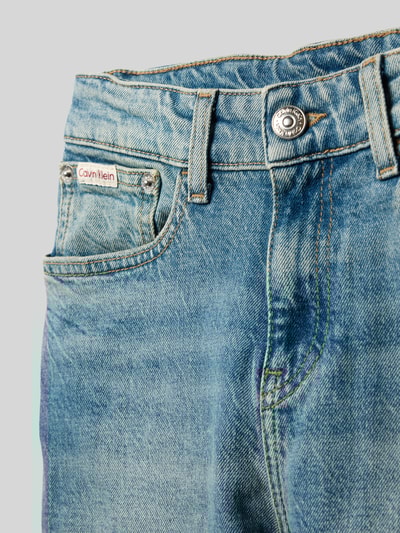 Calvin Klein Jeans Jeans im Used-Look mit Label-Detail Blau 2