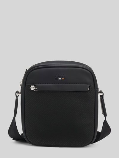 BOSS Umhängetasche mit Reißverschlüssen Black 1