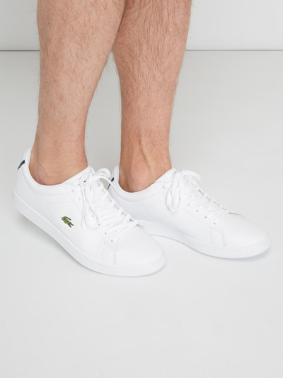 Lacoste Sneakersy skórzane „Carnaby” Biały 3