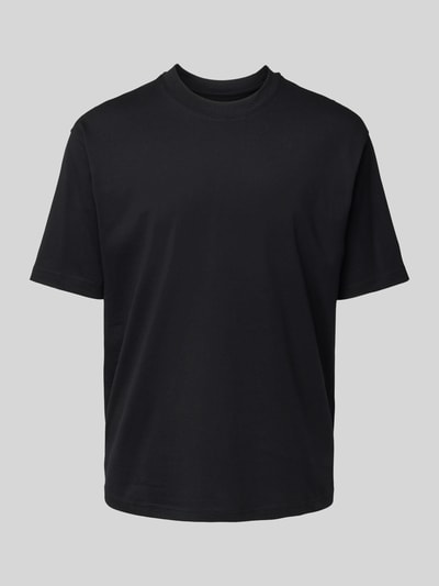 MCNEAL T-Shirt mit geripptem Rundhalsausschnitt Black 2