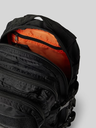 Alpha Industries Rucksack mit Label-Patch Modell 'Tactical' Black 5