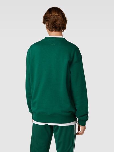 ADIDAS SPORTSWEAR Sweatshirt met labelprint Flessengroen - 5