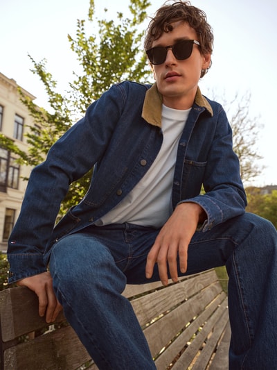 Tommy Hilfiger Regular Fit Jeansjacke aus reiner Baumwolle Jeansblau 6