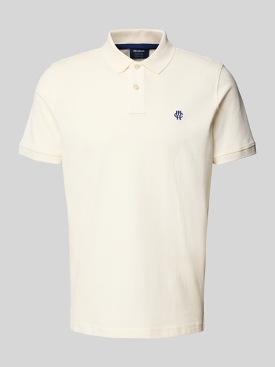 MCNEAL Regular Fit Poloshirt mit Label-Stitching Sand 2