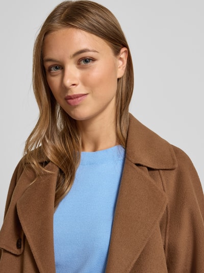 s.Oliver RED LABEL Regular Fit Strickpullover aus Viskose-Mix Hellblau 3