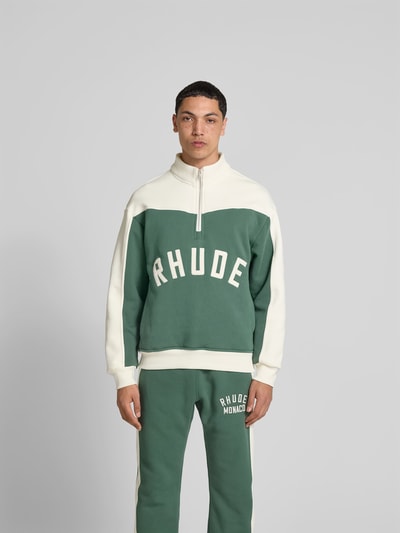 RHUDE Troyer aus reiner Viskose Gruen 4