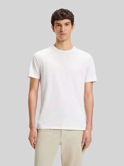 BOSS Orange damski t-shirt o kroju regular fit z czystej bawełny model 'TEGOOD' Biały 4
