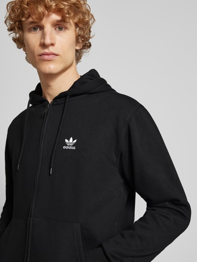 adidas Originals Sweatjacke mit Label-Stitching Black 3