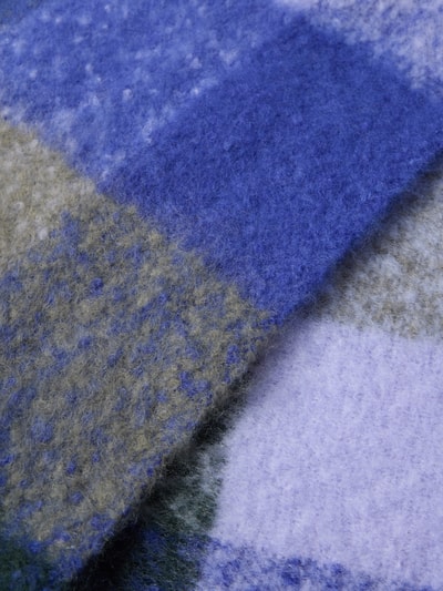 Pieces Schal mit Fransen Modell 'BEA' Hellblau 2