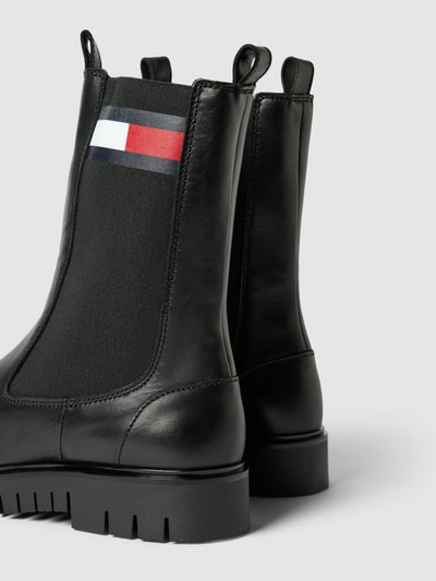 Tommy Jeans Chelsea Boots mit  Label-Detail Black 2