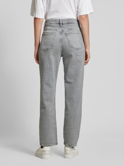 Vila Straight fit jeans in 5-pocketmodel, model 'VIKELLY' Lichtgroen - 5