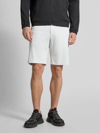 BOSS Green Regular fit korte broek van sneldrogend materiaal Lichtgrijs - 4