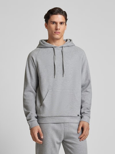 BOSS Hoodie met labelapplicatie Lichtgrijs - 4