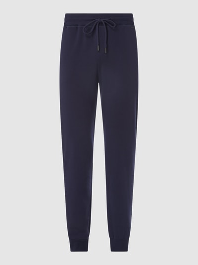 Hanro Sweatbroek met stretch  Donkerblauw - 2