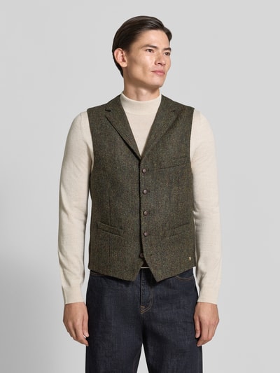 Carl Gross Weste mit Brustleistentasche Modell 'Warner' Gruen 4