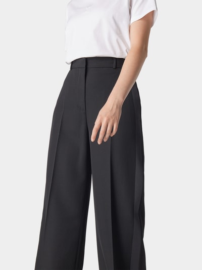 Burberry Wide-Leg-Pants  Black 3