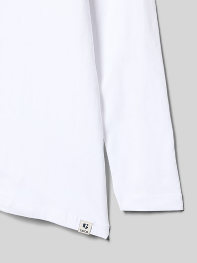 Garcia Shirt met lange mouwen en labeldetail Wit - 2