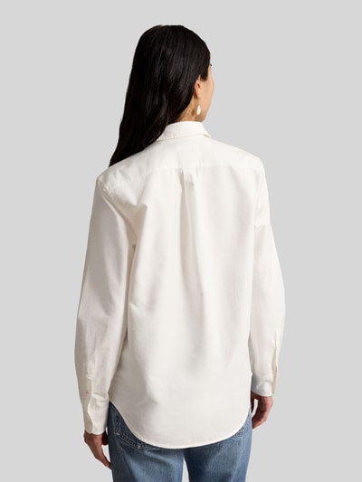 Polo Ralph Lauren Regular Fit Hemdbluse aus reiner Baumwolle Weiss 5
