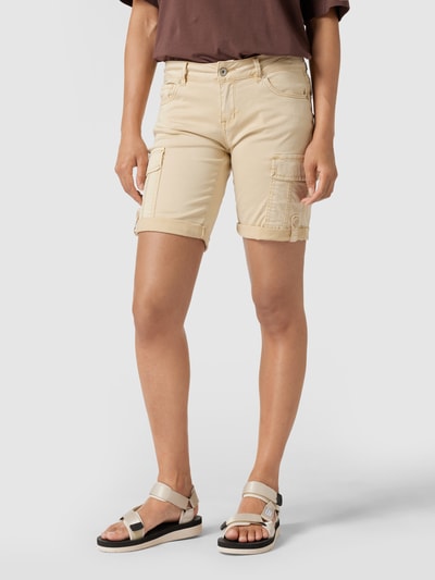 Buena Vista Cargoshorts mit Label-Details Sand 4