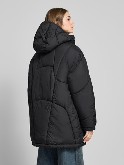 Review Steppjacke mit Kapuze Black 5