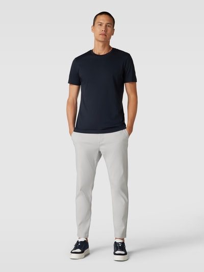 Christian Berg Men T-Shirt aus Baumwolle mit Rundhalsausschnitt Marine 1